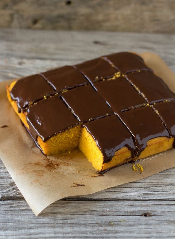 bolo de cenoura fit